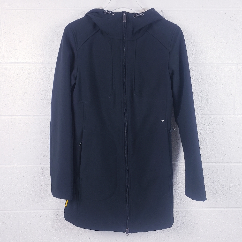 Lole Avenue Softshell Fleece Lined‎ Jacket Mid-Length Black Size Small
